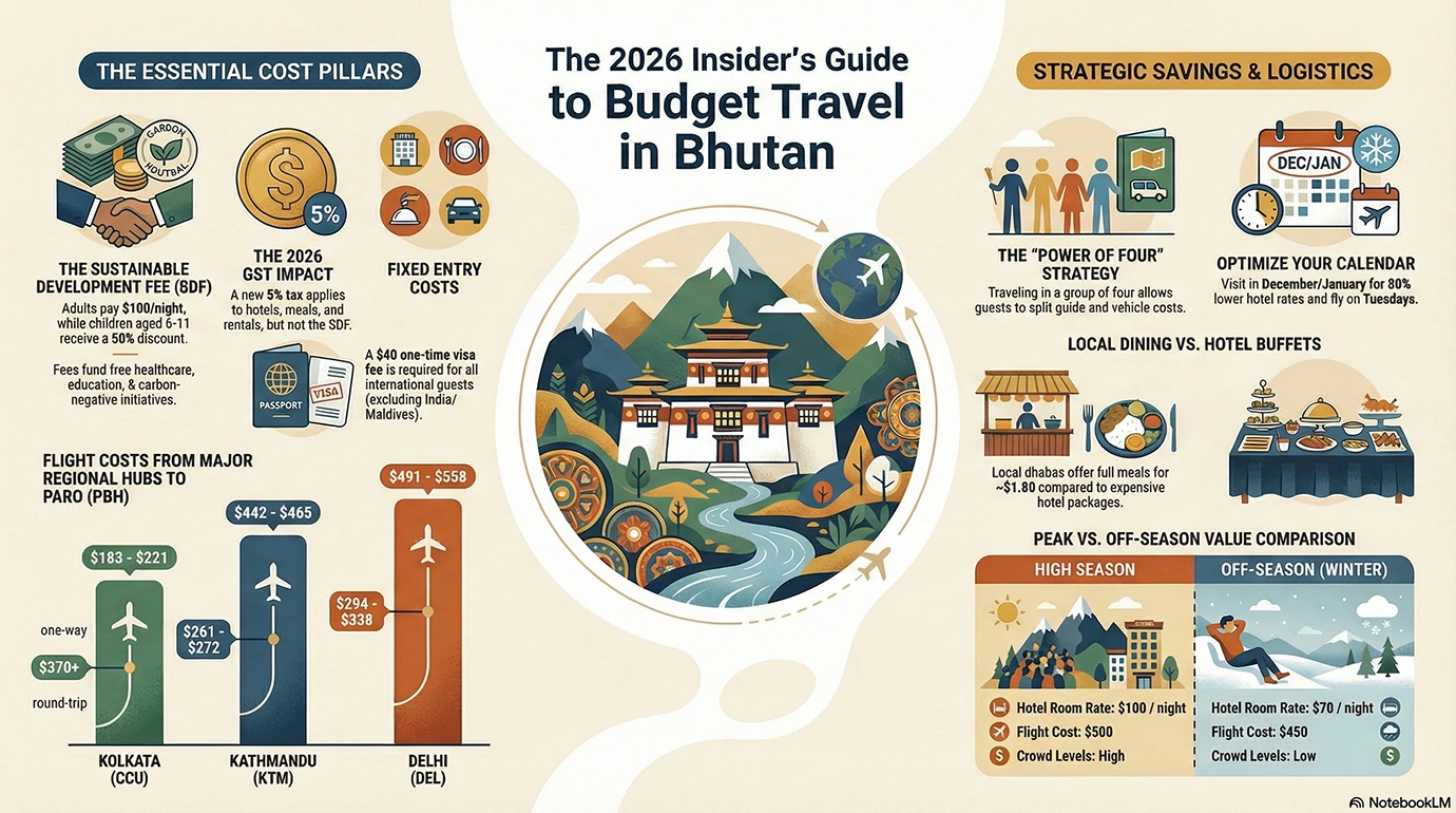Bhutan Budget Travel Guide